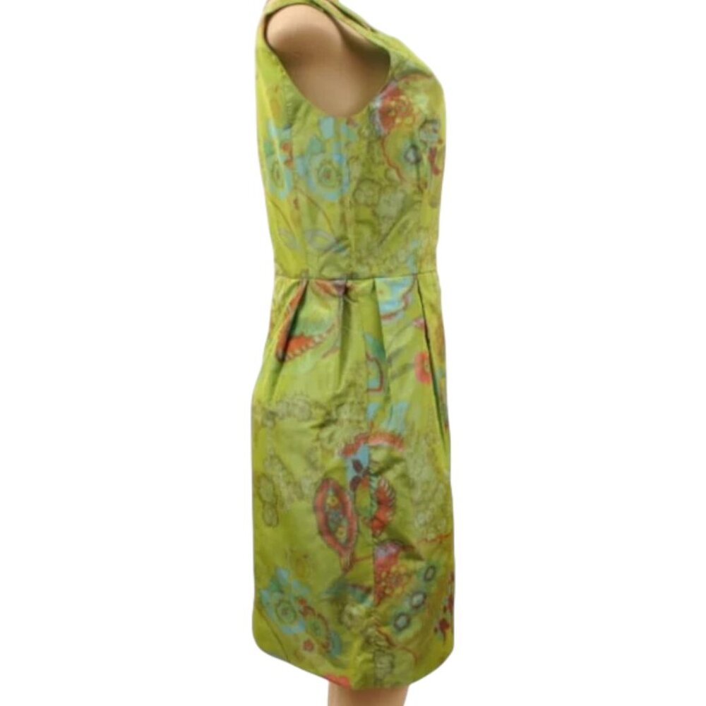 OSCAR DE LA RENTA Silk dress - Picture 2 of 7